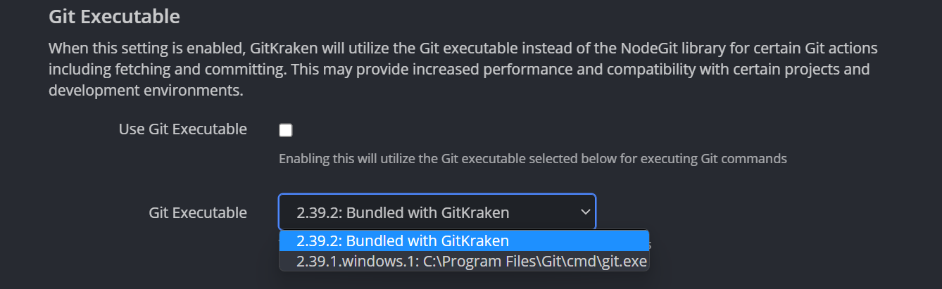 Bundleld Git section